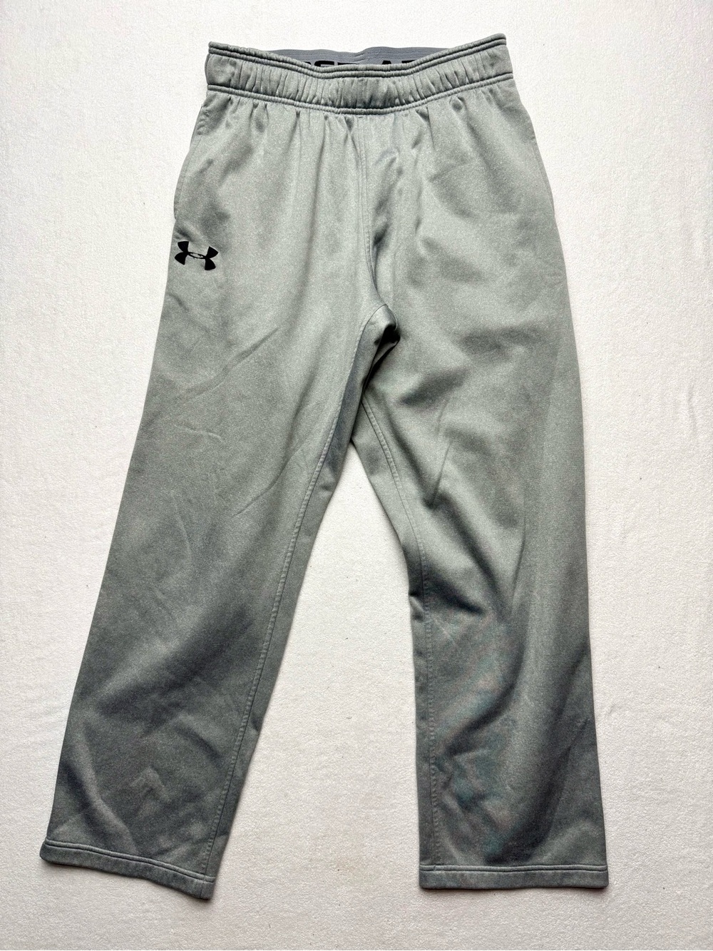 Under Armour Men's Light Gray Athletic Joggers